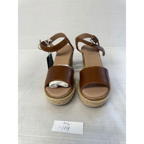 -1019 Sperry Wedge Brown Sandals-US 8.5 Womens - Picture 2 of 5